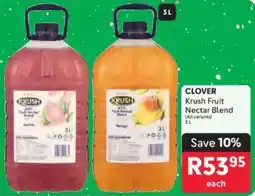Makro CLOVER Krush Fruit Nectar Blend offer