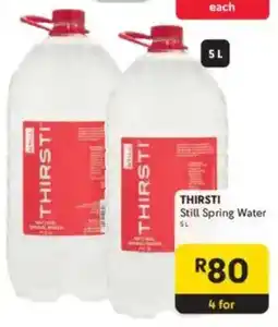 Makro THIRSTI Still Spring Water offer