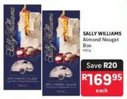 Makro SALLY WILLIAMS Almond Nougat Box offer