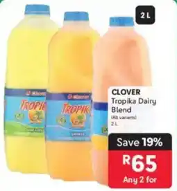 Makro CLOVER Tropika Dairy Blend offer