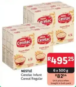Makro NESTLÉ Cerelac Infant Cereal Regular offer