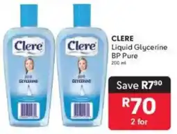 Makro CLERE Liquid Glycerine BP Pure offer