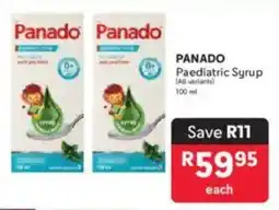 Makro PANADO Paediatric Syrup offer