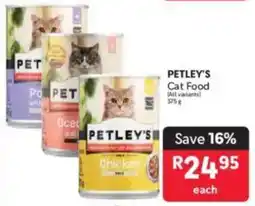 Makro PETLEY'S Cat Food offer