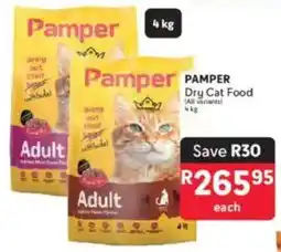 Makro PAMPER Dry Cat Food offer