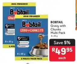 Makro BOBTAIL Gravy with Chunks Multi Pack offer