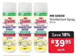 MR SHEEN Disinfectant Spray
