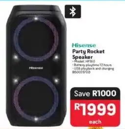 Makro Hisense Party Rocket Speaker offer