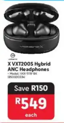 Makro Volkano X VXT200S Hybrid ANC Headphones offer