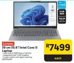 Makro Lenovo 39 cm 15.6" Intel Core i3 Laptop offer