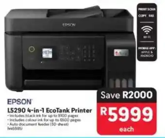 Makro EPSON L5290 4-in-1 EcoTank Printer offer