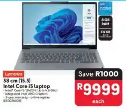 Makro Lenovo 38 cm 15.3 Intel Core i5 laptop offer