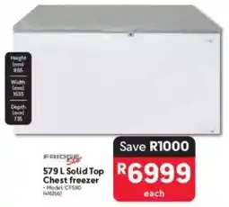 Makro Solid Top Chest freezer offer