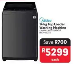 Makro Midea Top Loader Washing Machine offer