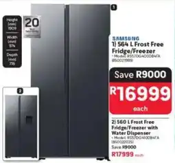 Makro SAMSUNG Frost Free Fridge/ Freezer offer