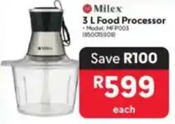 Makro Milex Food Processor offer