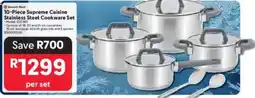 Makro Bennett Read Supreme Cuisine Stainless Steel Cookware Set offer