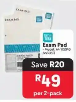 Makro Exam Pad offer