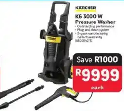 Makro KARCHER K6 3000 W Pressure Washer offer