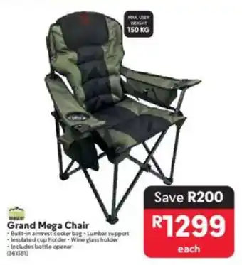 Makro Camp Master Grand Mega Chair offer