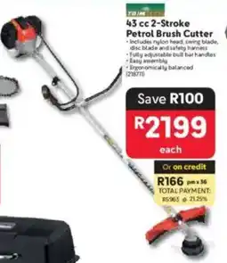 Makro TRIMTECH 43 cc 2-Stroke Petrol Brush Cutter offer