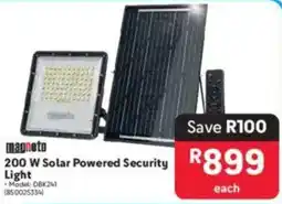 Makro Magneto 200 W Solar Powered Security Light offer