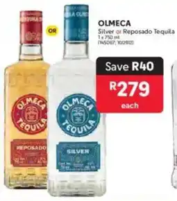 Makro OLMECA Silver or Reposado Tequila offer