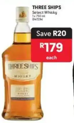 Makro THREE SHIPS Select Whisky offer