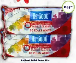 Super Save As Good Toilet Paper offer