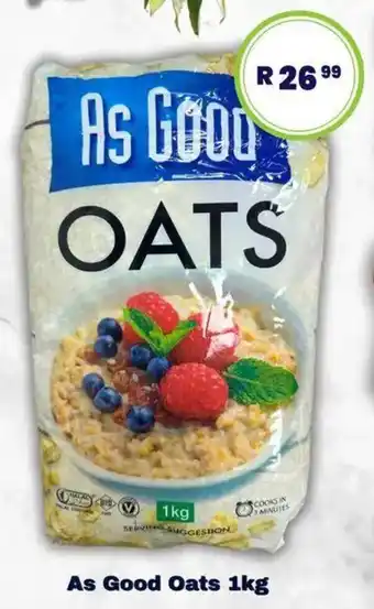 Super Save As Good Oats offer