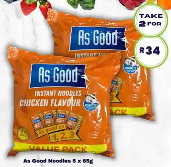 Super Save As Good Noodles offer