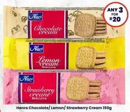 Super Save Henro Chocolate/ Lemon/ Strawberry Cream offer