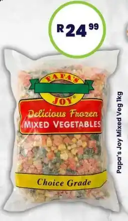 Super Save Papa's Joy Mixed Veg offer