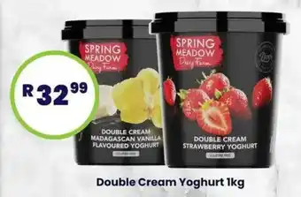 Super Save Spring Meadow Double Cream Yoghurt offer