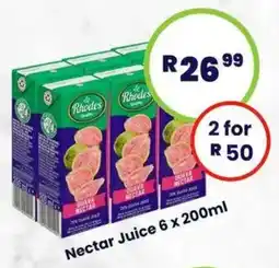 Super Save Rhodes Nectar Juice offer