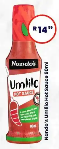 Super Save Nando's Umlilo Hot Sauce offer