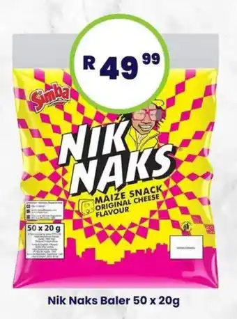 Super Save Nik Naks Baler offer