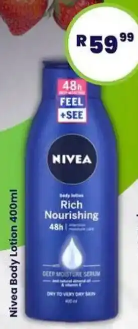 Super Save Nivea Body Lotion offer