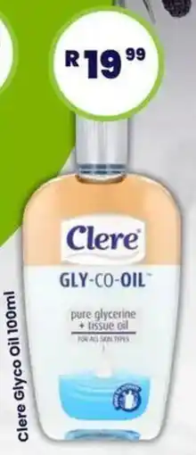 Super Save Clere Glyco Oil offer