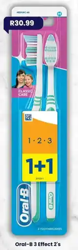 Super Save Oral-B 3 Effect offer