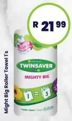 Super Save Twinsaver Might Big Roller Towel offer