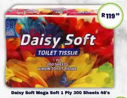 Super Save Daisy Soft Mega Soft 1 Ply 300 Sheets offer