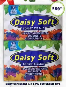 Super Save Daisy Soft Econo 1 x 1 Ply 500 Sheets offer