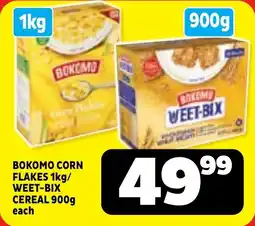 Usave Bokomo corn flakes/ weet-bix cereal offer