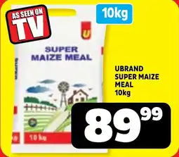 Usave Ubrand super maize meal offer