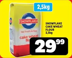 Usave Snowflake cake wheat flour offer