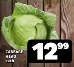 Usave Cabbage head offer