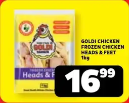 Usave Goldi chicken frozen chicken heads & feet offer