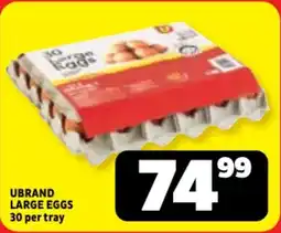 Usave Ubrand large eggs offer