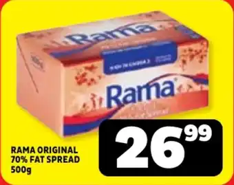 Usave Rama original 70% fat spread offer